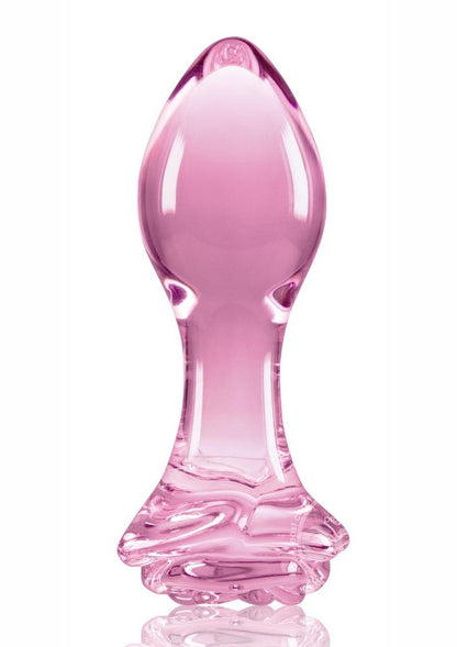 Crystal Premium Glass Rose Probe - Pink