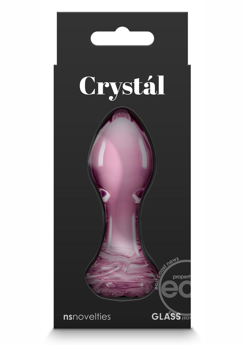 Crystal Premium Glass Rose Probe - Pink