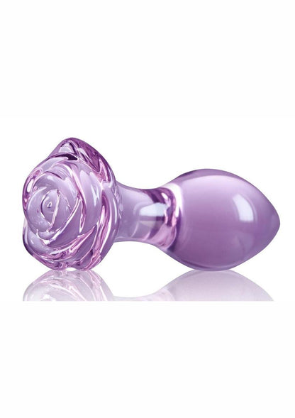 Crystal Premium Glass Rose Probe - Purple