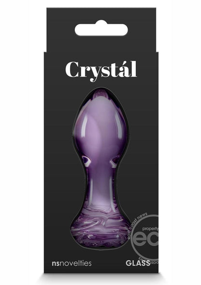 Crystal Premium Glass Rose Probe - Purple