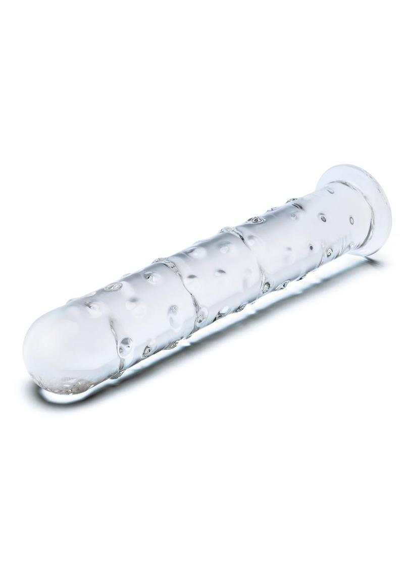 Glas Extra Large Glass Dildo 10 in - Clear