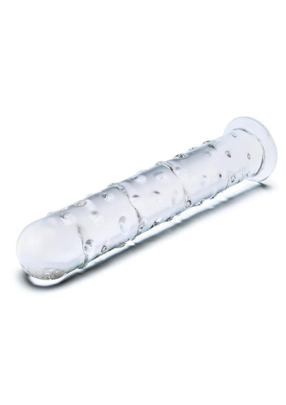 Glas Extra Large Glass Dildo 10 in - Clear