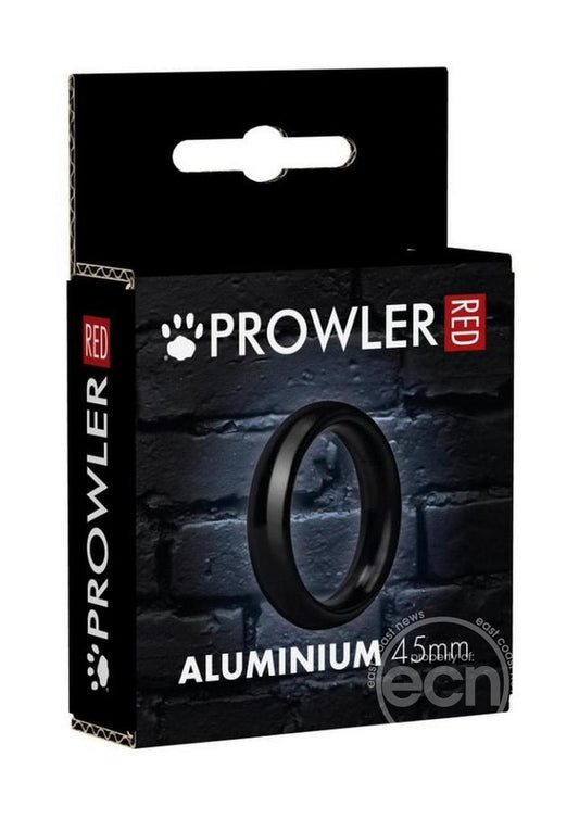 Prowler Red Aluminum Cock Ring 45mm - Black