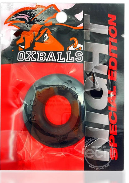 Oxballs Atomic Jock Do-Nut-2 Fatty Silicone Plus+ Cock Ring - Night Edition