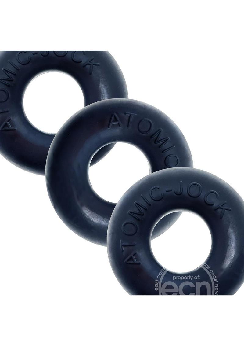 Oxballs Ringer Plus+ Silicone Cock Ring (3 Pack) - Night Edition