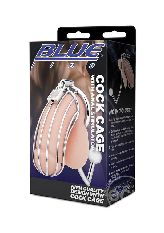 Cock Cage With Anal Stimulator