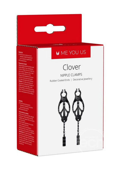 ME YOU US Clover Nipple Clamp - Black