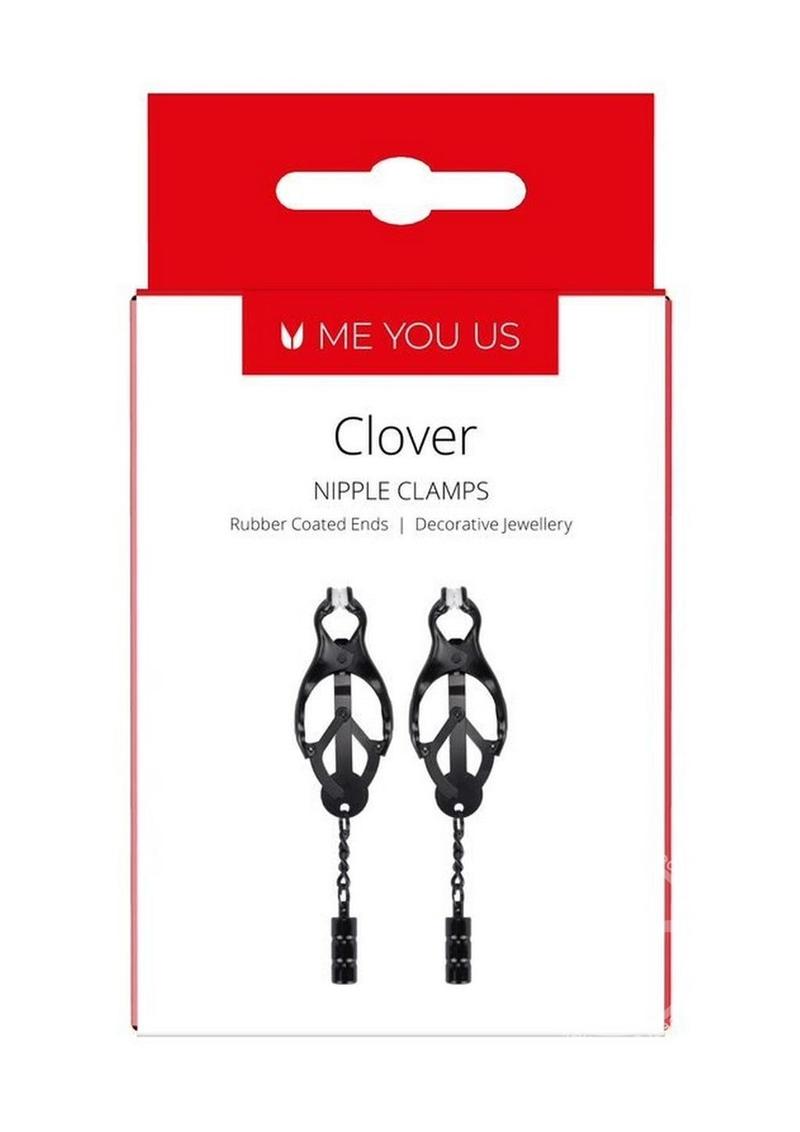 ME YOU US Clover Nipple Clamp - Black