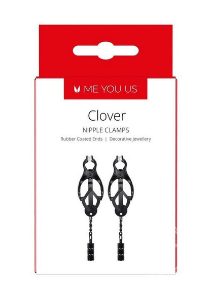 ME YOU US Clover Nipple Clamp - Black