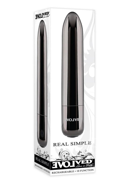 Real Simple Rechargeable Bullet - Smoke