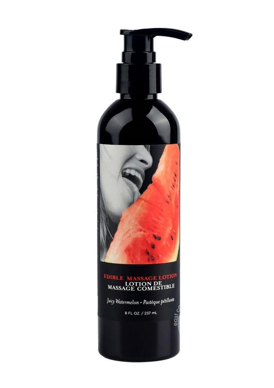 Hemp Seed by Night Edible Massage Lotion Watermelon 8oz