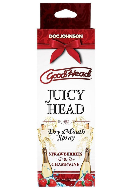 GoodHead Juicy Head Dry Mouth Spray - Strawberries & Champagne 2oz