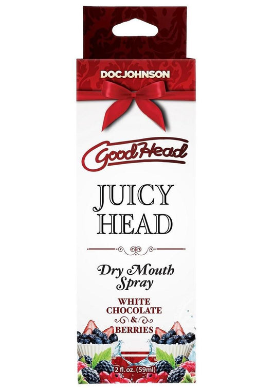 GoodHead Juicy Head Dry Mouth Spray - White Chocolate & Berries 2oz