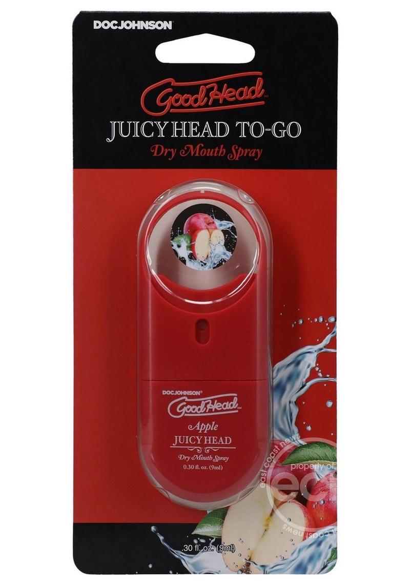 GoodHead Juicy Head Dry Mouth Spray To-Go Apple .30oz.