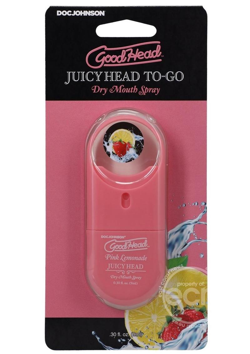 GoodHead Juicy Head Dry Mouth Spray To-Go Pink Lemonade .30oz