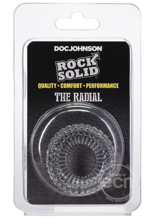 Rock Solid The Radial Cock Ring - Clear