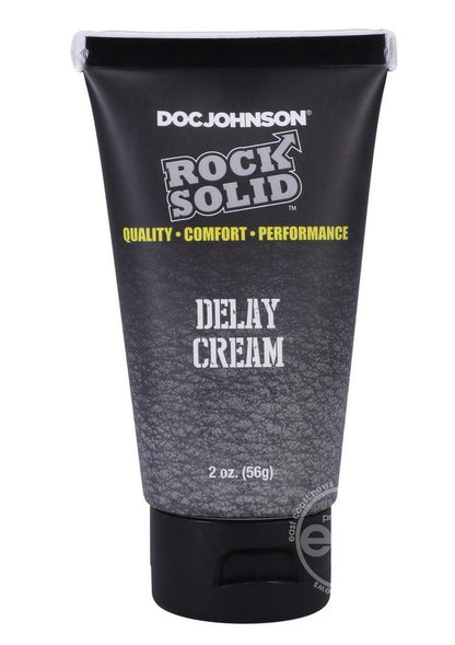 Rock Solid Delay Cream 2oz - Bulk