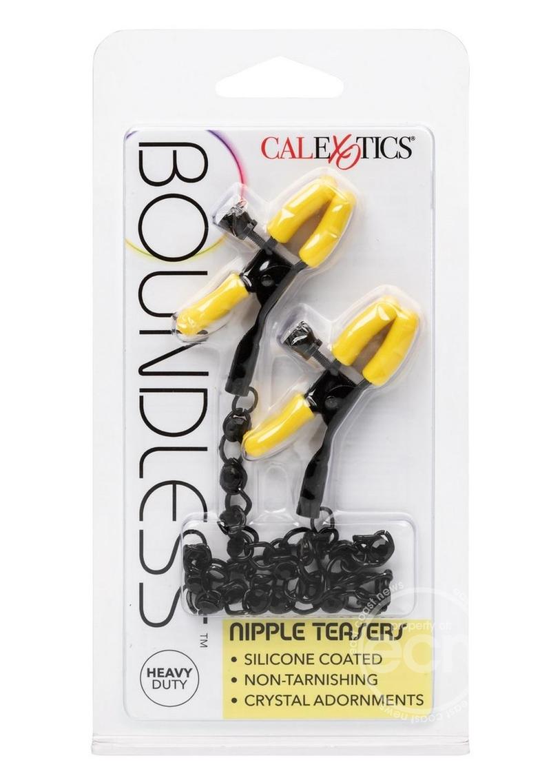 Boundless Nipple Teasers - Black/Yellow