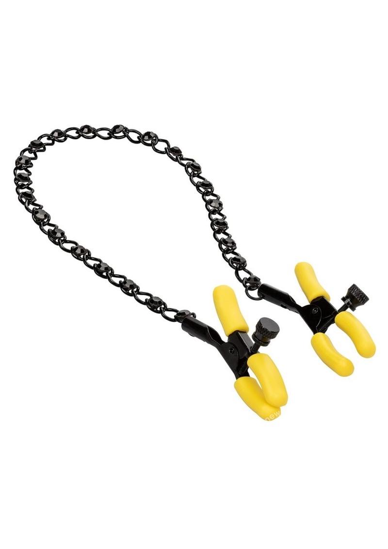 Boundless Nipple Teasers - Black/Yellow