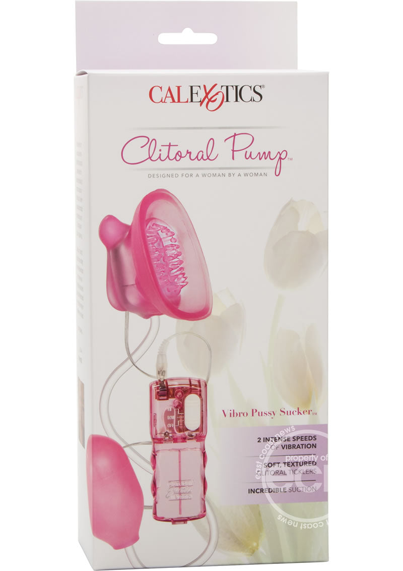 Intimate Pump Vibro Pussy Sucker Clitoral Pump - Pink