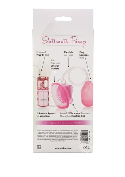 Intimate Pump Vibro Pussy Sucker Clitoral Pump - Pink