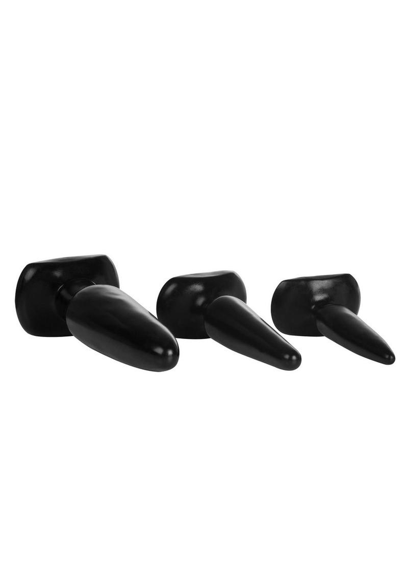 COLT Anal Trainer Kit Butt Plug - Black