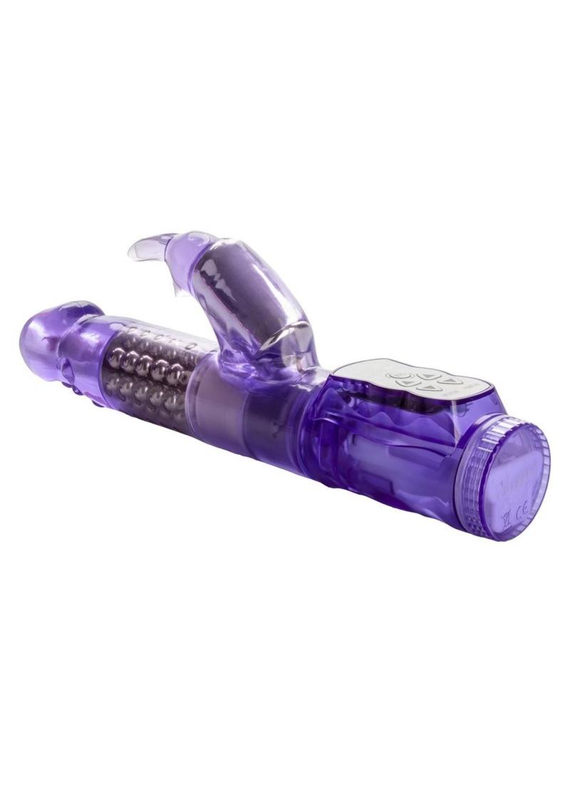 Jack Rabbit Beaded Rabbit Vibrator- Purple