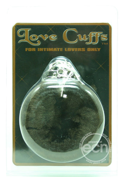 Furry Love Cuffs - Brown