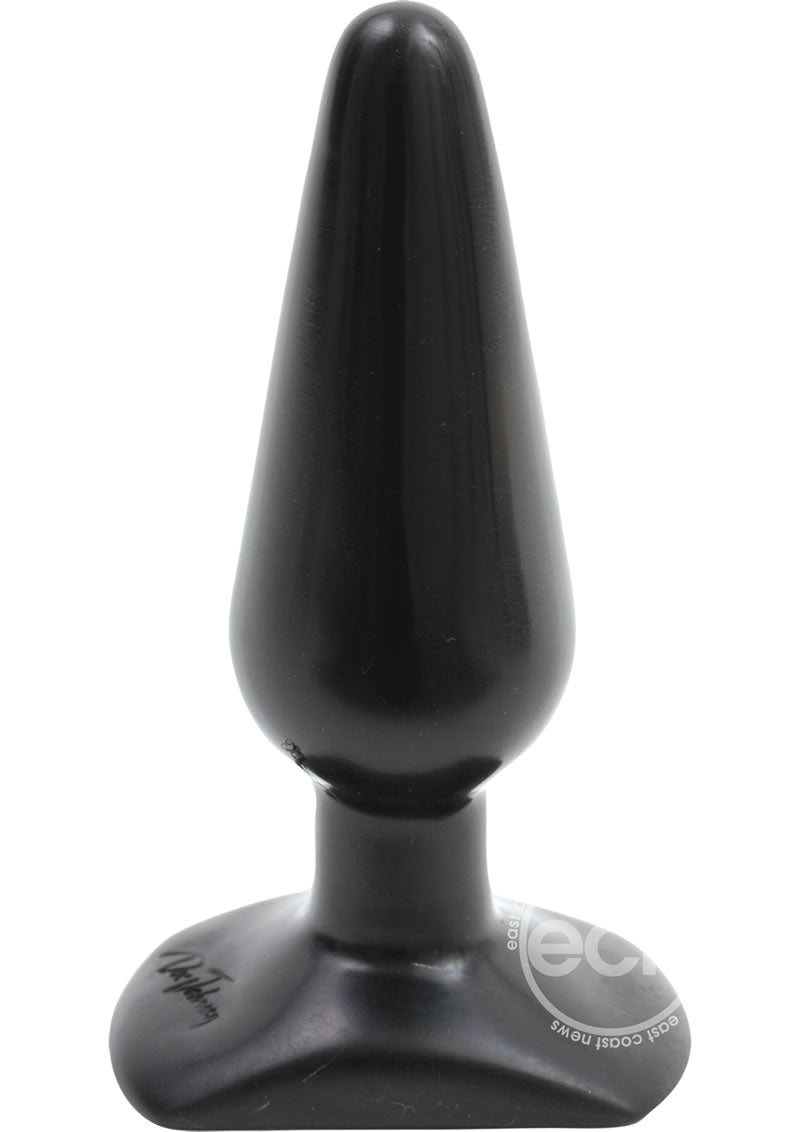 Doc Johnson Classic Butt Plug - Medium - Black