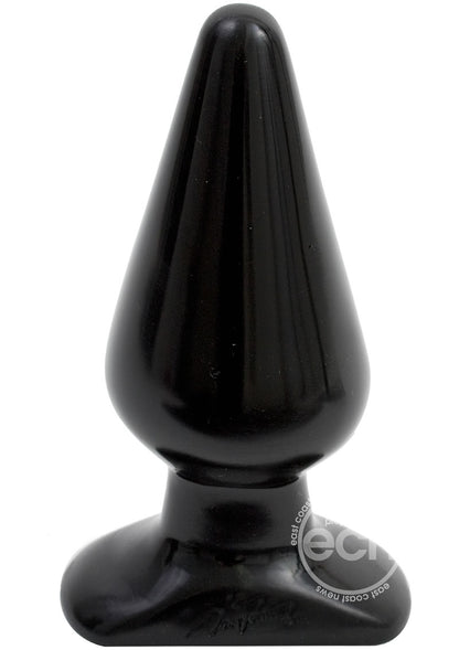 Doc Johnson Classic Butt Plug - Large - Black