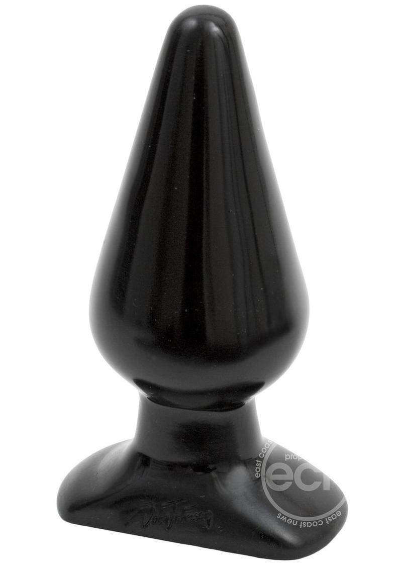 Doc Johnson Classic Butt Plug - Large - Black