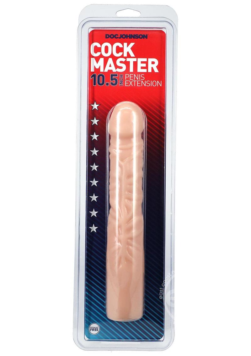 Cock Master Penis Extension 10.5 in - Vanilla