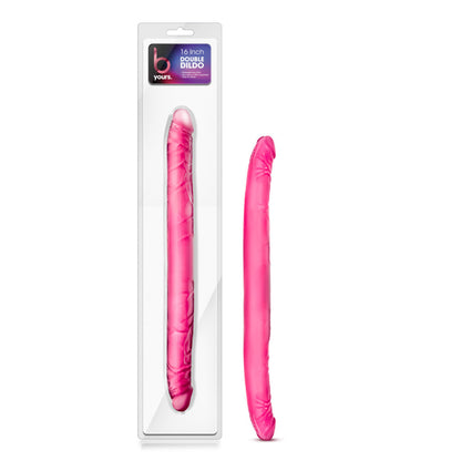 B Yours - 16" Double Dildo - Pink