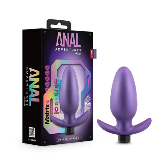 Anal Adventures Matrix - Excelsior Plug - Astro Violet