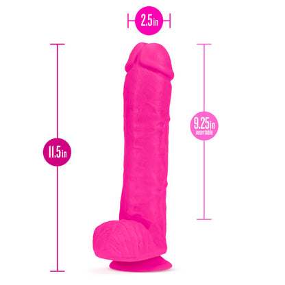 Au Naturel - Bold - Big John - 11" Dildo - Pink