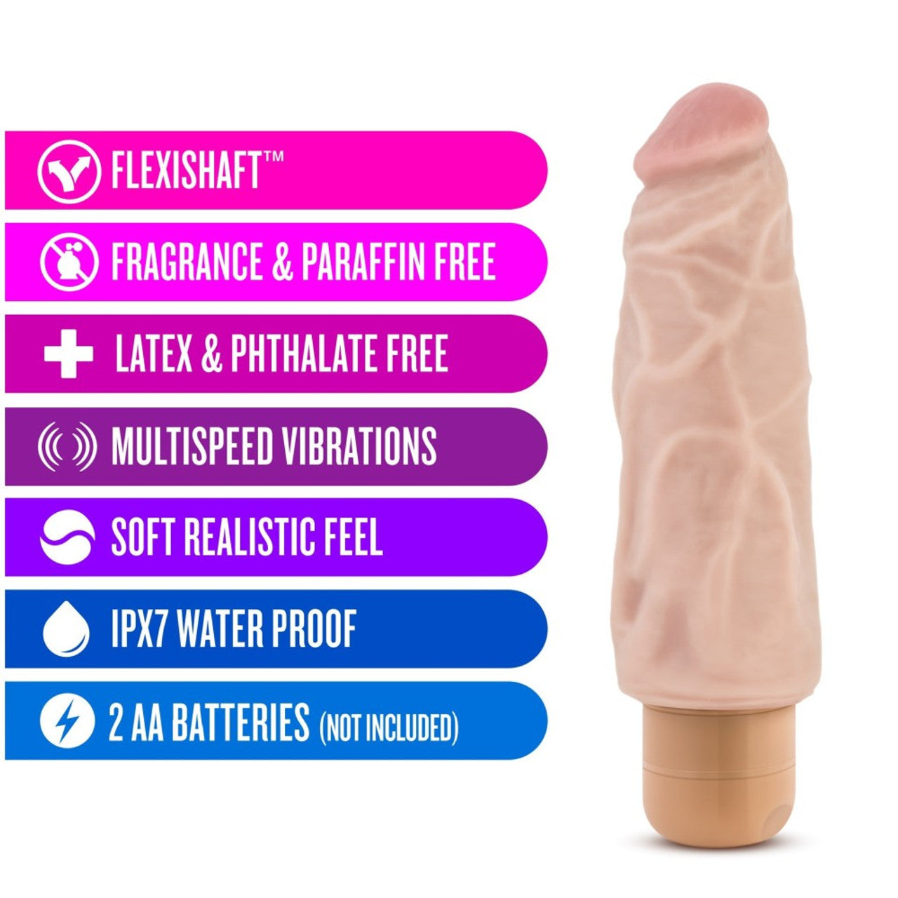 Dr. Skin - Cock Vibe 9 - Beige