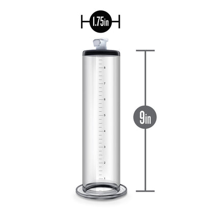 Performance - 9 Inch x 1.75 Inch Penis Pump Cylinder - Clear Performance