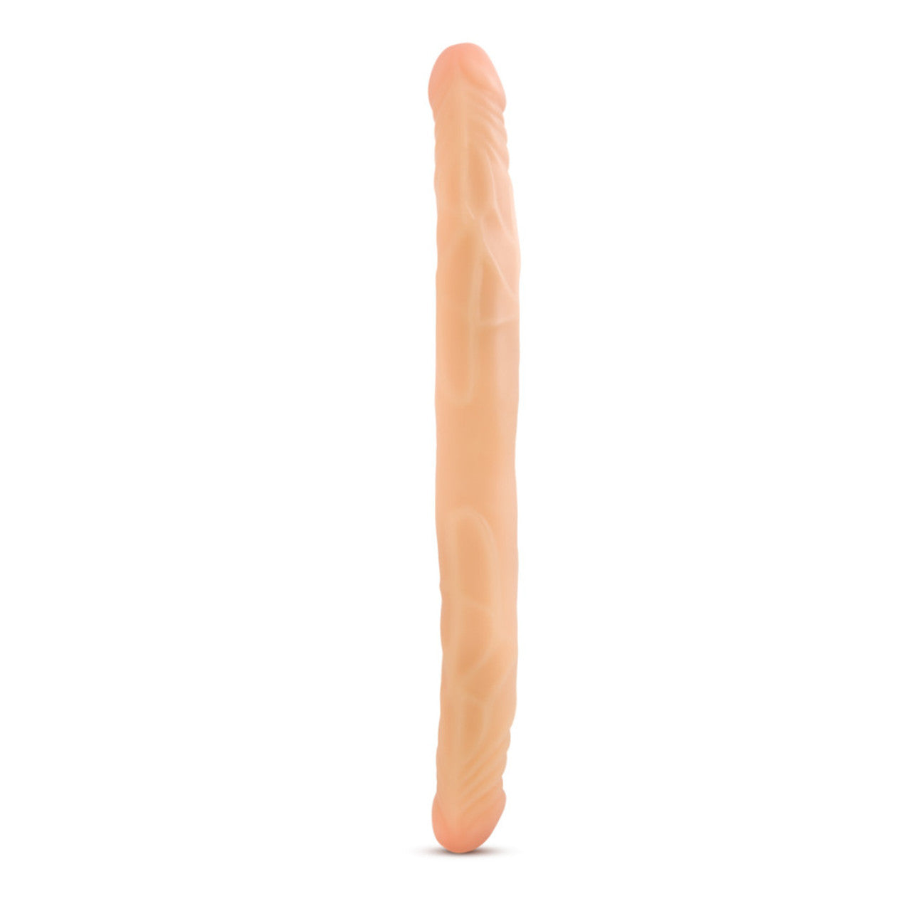 B Yours - 14" Double Dildo - Beige