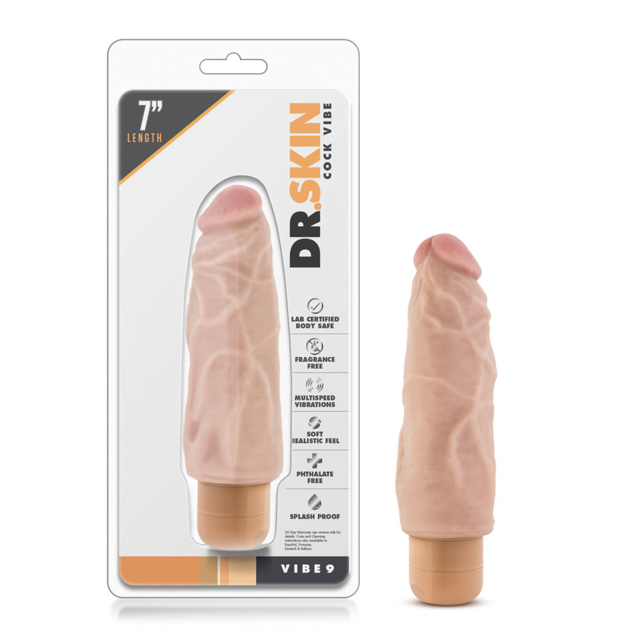 Dr. Skin - Cock Vibe 9 - Beige