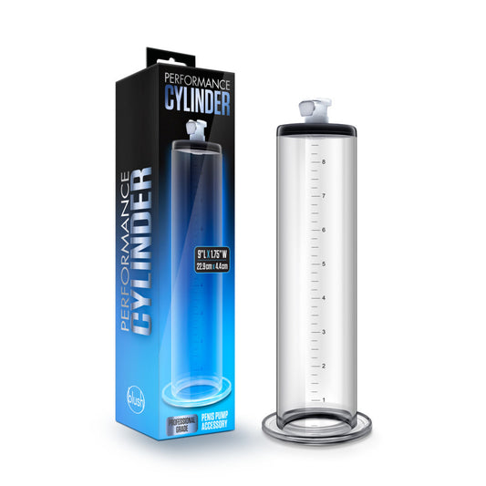 Performance - 9 Inch x 1.75 Inch Penis Pump Cylinder - Clear Performance