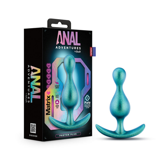 Anal Adventures Matrix - Photon Plug - Neptune Teal